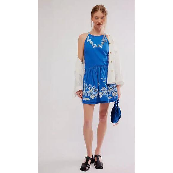 Free People Dresses & Skirts - Free People Deserted Island Mini Dress L NWT